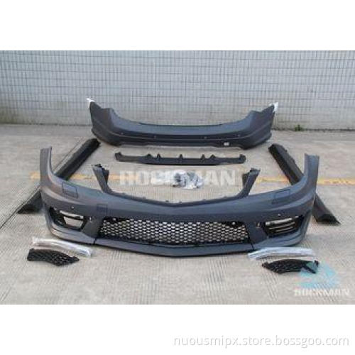 PP Mercedes Benz body kits For Cars , W204 AMG Front Bumper